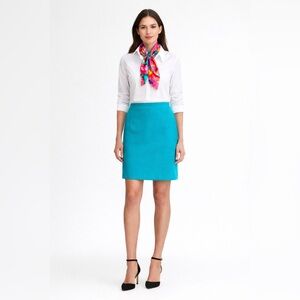 NWOT Banana Republic New Emerald Welt Pocket Mini, 6, MSRP $79